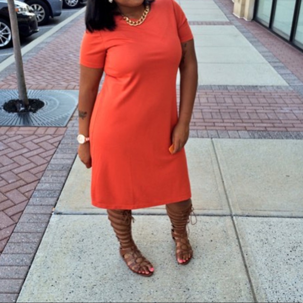 Orange dress 🍊